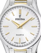 Festina Часовник от неръждаема стомана Сребрист/Златист