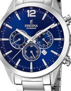 Festina Часовник с метална верижка Сребрист