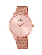 Festina Дамски часовник F20477/1 Кварцов Розово злато