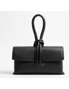 Figl Чанта за рамо елегантен модел - черна - размери 22x12x6см - с модерни детайли.