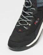 Fila Боти Alpha от кожа и текстил Избеляло черно