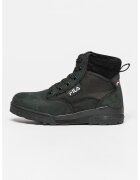 Fila Боти Grunge II с кожа и текстил - Избеляло черно