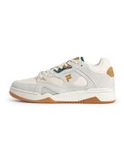 Fila Кожени спортни обувки с лого - Тъмнокафяв/Светло сив/Крем