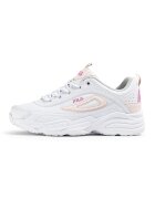 Fila Полускосени спортни обувки Skye от еко кожа - Бял/Бледо розово