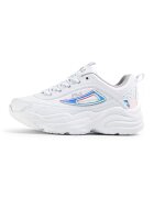 Fila Скосени спортни обувки Skye от еко кожа - Мръснобял