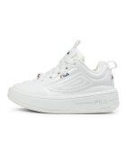 Fila Скосени спортни обувки Superbubble от еко кожа - Бял