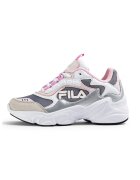 Fila Спортни обувки Collene с еко велур - Бял/Сив/Розово