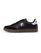 Fila Спортни обувки Courtbay от еко кожа с еко велур - Бял/Черен