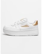 Fila Спортни обувки FX Venturo от импрегнирана кожа - Бял/Златист