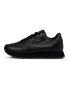 Fila Спортни обувки Hypert от еко кожа с лого - Черен/Tъмносив
