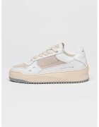 Filling Pieces Кожени спортни обувки Avenue Mix - Бял/Светло кафяво