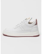 Filling Pieces Кожени спортни обувки - Тъмновиолетов/Мръснобял
