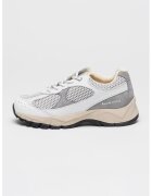 Filling Pieces Унисекс мрежести спортни обувки Oryon с кожа - Бял/Сив