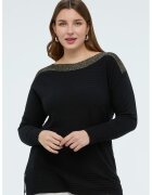 Fiorella Rubino Бляскав пуловер
