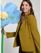 Fiorella Rubino Сако с маншети с цепка - Маслинено зелено