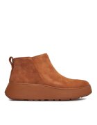 Fitflop Дамски боти Естествена кожа/Кожа с покритие - Кафяв