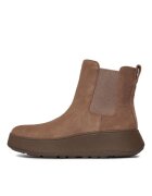 Fitflop Дамски ботуши Челси - 303246051 - Сиви - Естествена кожа/велур