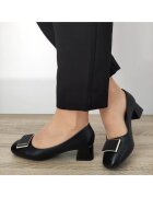 FORMAZIONE Елегантни дамски обувки 508-13 Black - 37 - Черни