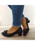 FORMAZIONE Елегантни дамски обувки 611706 Black - черни