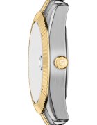 Fossil Часовник от неръждаема стомана с двуцветен дизайн Сребрист/Златист