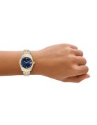 Fossil Часовник от неръждаема стомана с двуцветен дизайн Сребрист/Златист