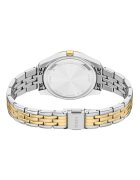Fossil Часовник от неръждаема стомана с двуцветен дизайн Сребрист/Златист