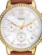 Fossil Часовник от неръждаема стомана с хронограф