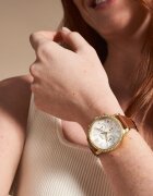 Fossil Часовник от неръждаема стомана с хронограф