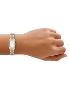 Fossil Часовник Raquel Mini от неръждаема стомана в два цвята Сребрист/Златист