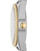 Fossil Часовник Scarlette от неръждаема стомана Сребрист / Златист