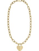 Fossil Колие със сърцевидна висулка