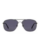 Fossil Слънчеви очила Aviator с плътен цвят - Сребрист