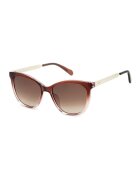 Fossil Слънчеви очила Cat-Eye с градиента