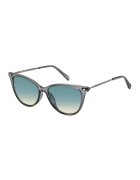 Fossil Слънчеви очила Cat Eye с градиента - Сив
