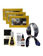 Fragrance World 3 x Комплект Elysa – Серум Revox Хиалуронова киселина 5% 30мл - Парфюм Classy Chic Girl 50мл - Шал