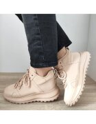 FRANCO GERARDO Елегантни дамски боти F682-2 Beige - Бежови