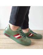 FRANCO GERARDO Ежедневни мъжки обувки 68005 Olive Green -