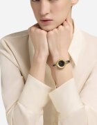 Furla Часовник от неръждаема стомана с кристали Златист