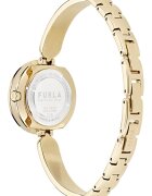 Furla Часовник от неръждаема стомана с кристали Златист