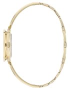 Furla Часовник от неръждаема стомана с кристали Златист