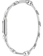 Furla Часовник с кожена каишка и релефен циферблат
