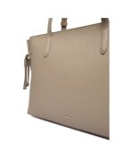 Furla Дамска чанта Ava M - градско сиво - лен - размери 30x40cm
