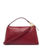 Furla Дамска чанта Ciliegia D Sfera Soft Mini - естествена кожа - червена - малки размери