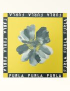Furla Копринен флорален шал Lea