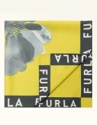 Furla Копринен флорален шал Lea