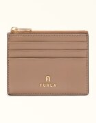 Furla Кожен калъф за карти Camelia Камел