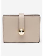 Furla Кожен калъф за карти Sfera - Светло кафяво