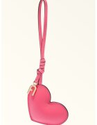 Furla Кожен ключодържател със сърцевиден дизайн
