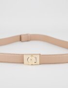 Furla Кожен колан с лого на токата