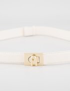 Furla Кожен колан с лого на токата
